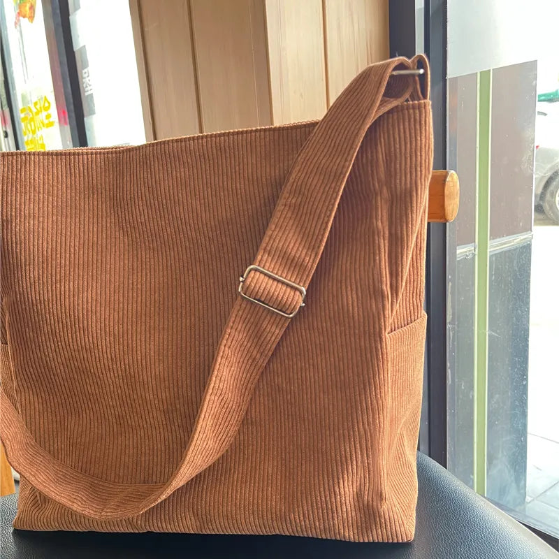 Corduroy Shoulder Bags