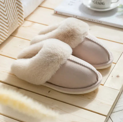 Cozy Step Plush Slippers