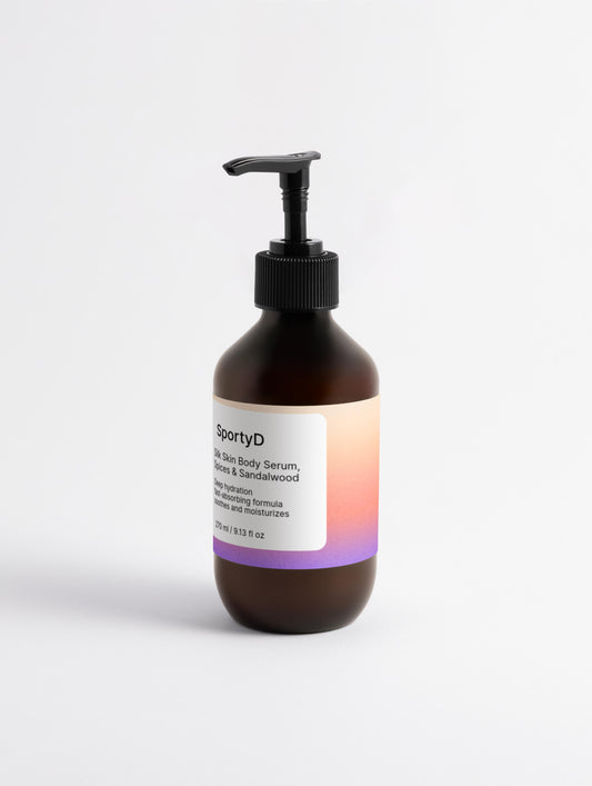 Silk Skin Body Serum, Spices & Sandalwood