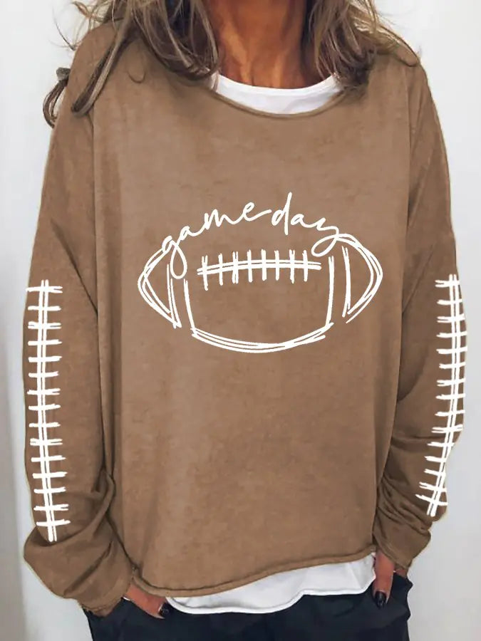 Women Football Gameday Long Sleeve