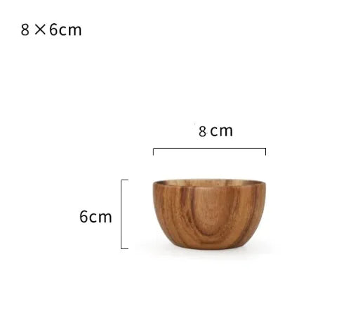 Natural Wood Multi-Purpose Bowl