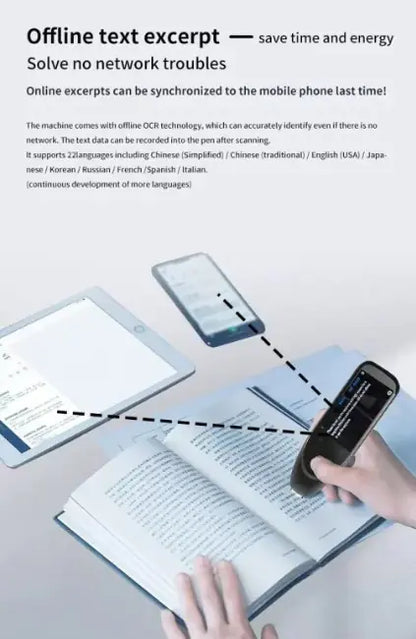 Scanning Translation Pen Multi-language