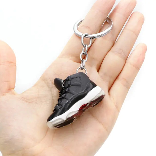 Exquisite 3D Mini Sneakers Keychain