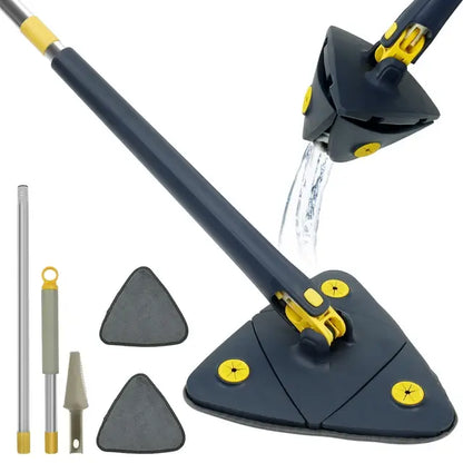 360° Rotatable Telescopic Triangle Mop