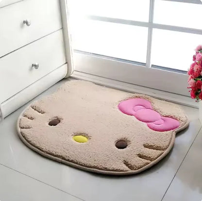 Kawaii Kitty Quick-Dry Floor Mat