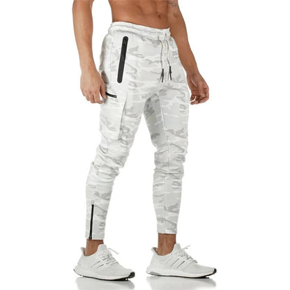 Sports Pants Multi-pocket Zipper Men