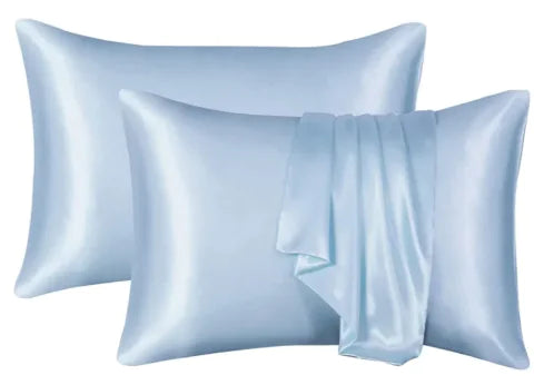 Silk Solid Color Satin Pillowcase