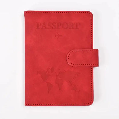 PU Leather Passport and Card Holder