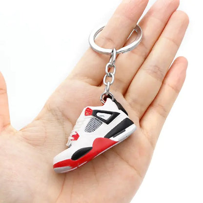 Exquisite 3D Mini Sneakers Keychain