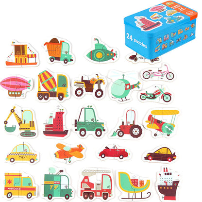 Kids Creative Tin Box Puzzle