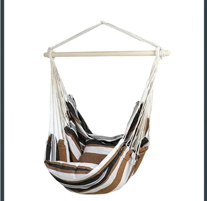 Outdoor Leisure No Drilling Swing Hanging Indoor Rocking Chair