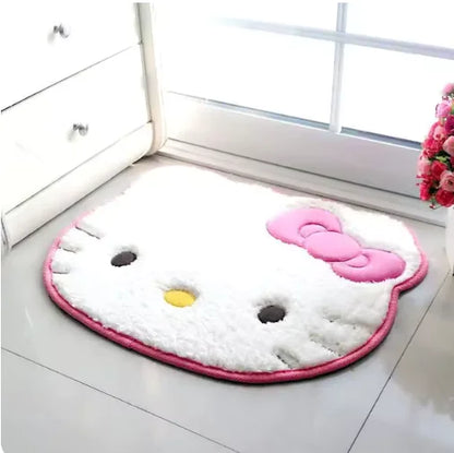 Kawaii Kitty Quick-Dry Floor Mat