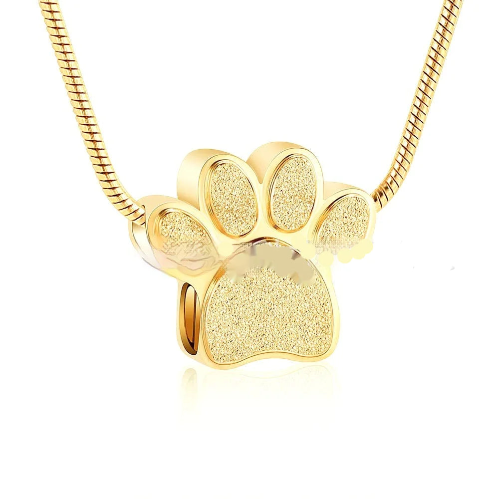 Paw Print Pendant Necklace