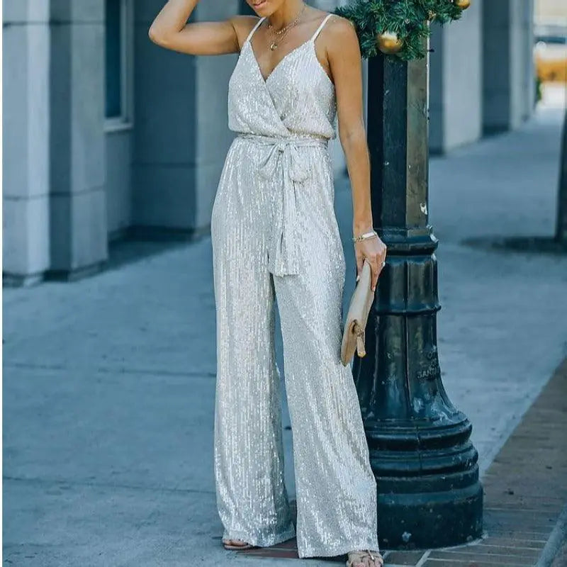 Sequin Women Jumpsuit