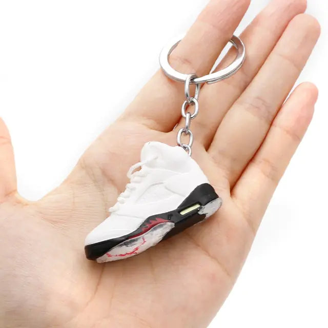 Exquisite 3D Mini Sneakers Keychain