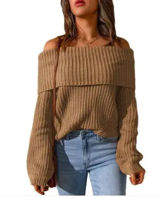 Off shoulder Sweater