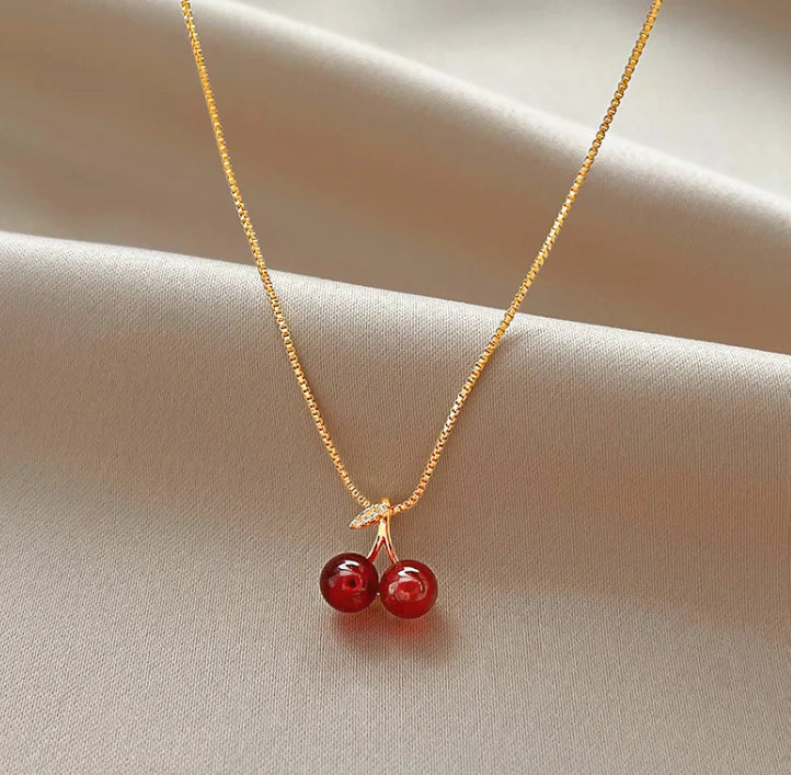 Cherry Bliss Pendant Necklace