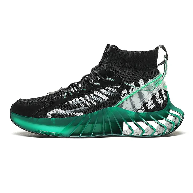 Men's Fluorescent Blade Sneakers