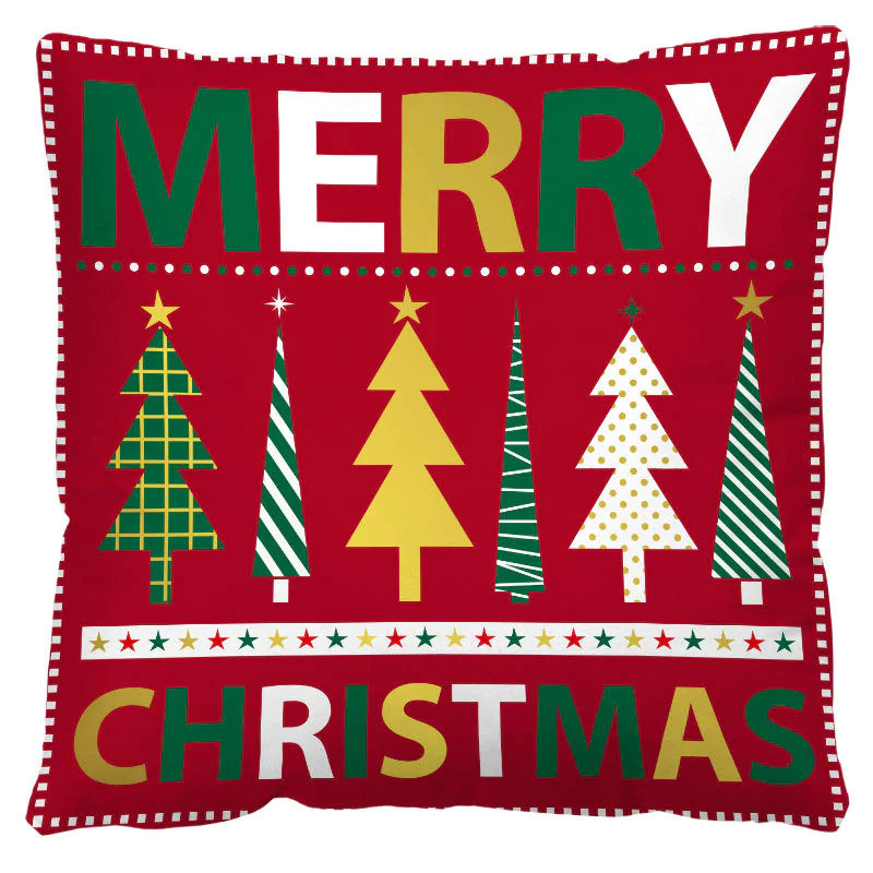 Christmas Plaid Pillow Cover