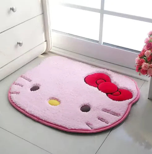 Kawaii Kitty Quick-Dry Floor Mat