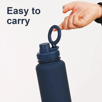 Insulated Water Bottle With Phone Holder