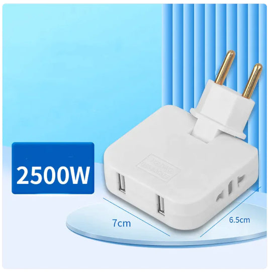 Rotating Socket European Standard Converter