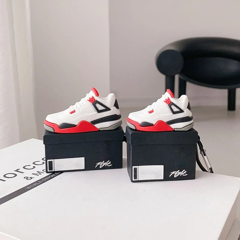 Cute Sneakers Shoe Box Earphone Case For Airpods