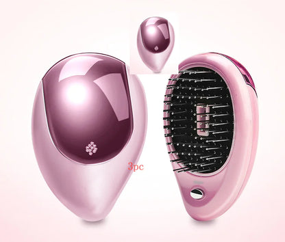 Mini Electric Massage Comb with Ion Vibration