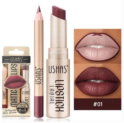 Matte Stain-Free Waterproof Nude Lipstick