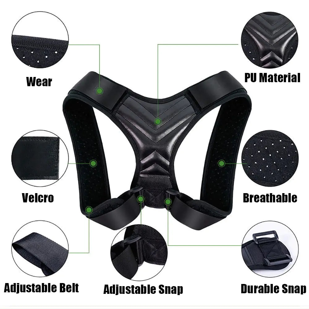 Back Posture Corrector Adjustable