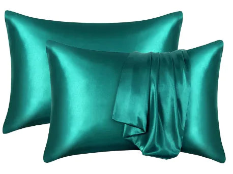 Silk Solid Color Satin Pillowcase