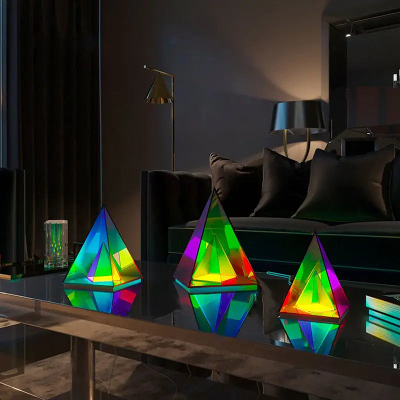 Pyramid Bedroom Night Light