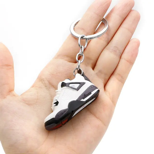 Exquisite 3D Mini Sneakers Keychain