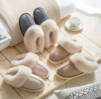 Cozy Step Plush Slippers