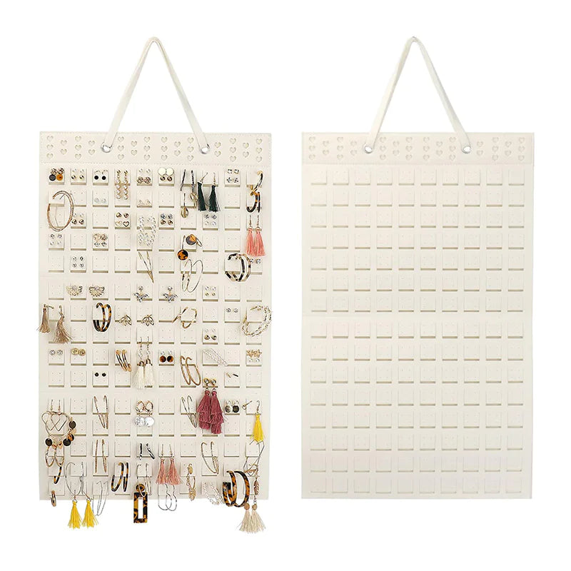 Chic Jewelry Organizer: Stylish Wall-Mounted Storage for Necklaces, Rings, Earrings, and Bracelets