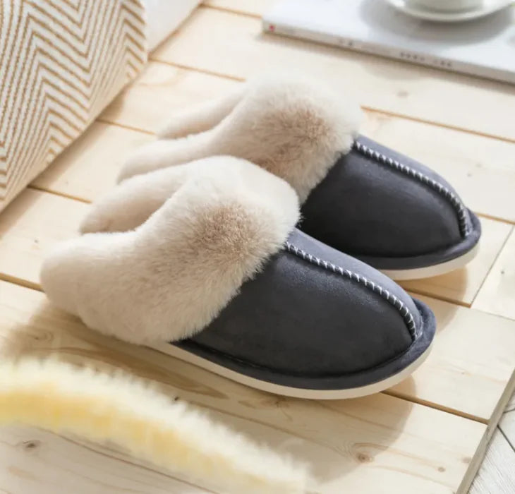 Cozy Step Plush Slippers