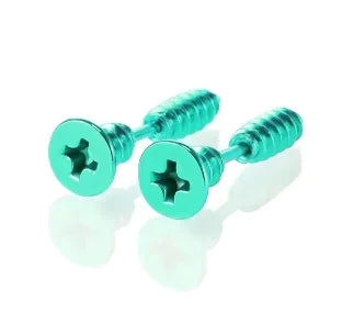 Nail Screw Stud Earring