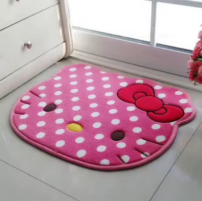 Kawaii Kitty Quick-Dry Floor Mat