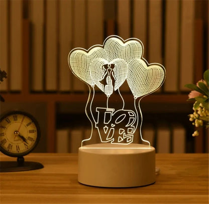 3D Acrylic Lamp for Decoration