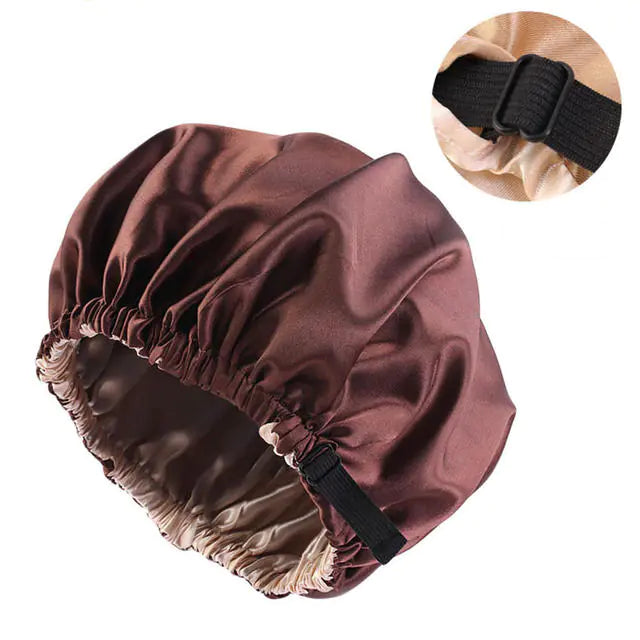 Women Satin Sleeping/Shower Cap