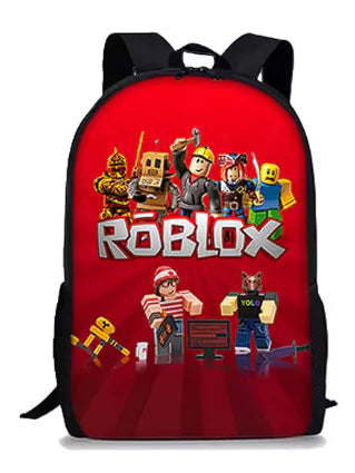 3D Cartoon Roblox Backpack for Kids