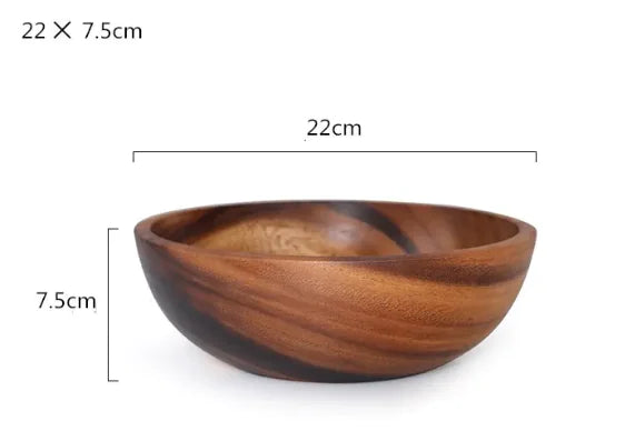 Natural Wood Multi-Purpose Bowl