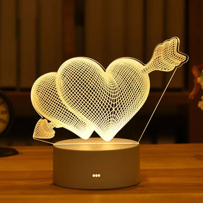 3D Acrylic Lamp for Decoration