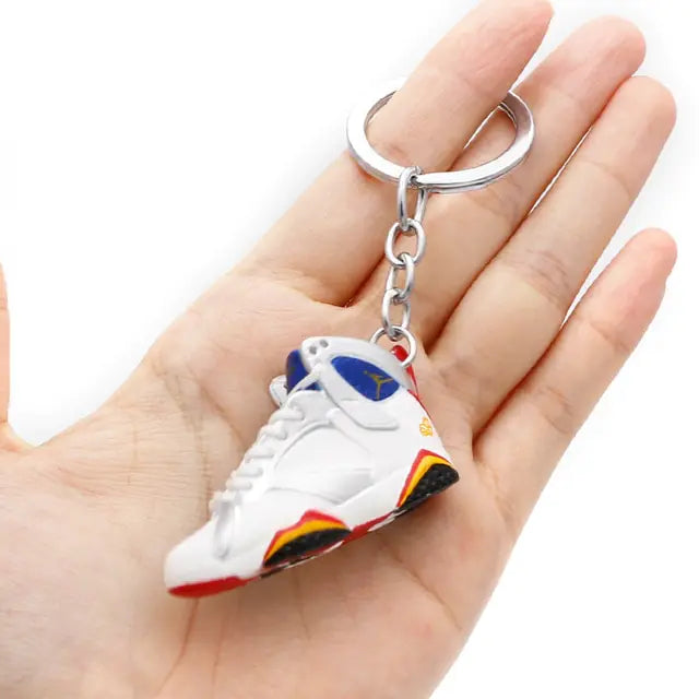 Exquisite 3D Mini Sneakers Keychain