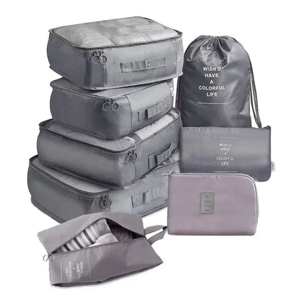 8 Pieces Large Capacity Luggage Storage Bags