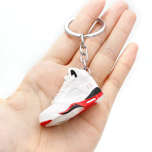 Exquisite 3D Mini Sneakers Keychain