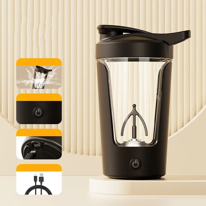 400ML Electric Protein Shaker Bottle