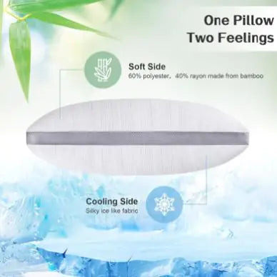 Cooling Broken Memory Foam Bed Pillow