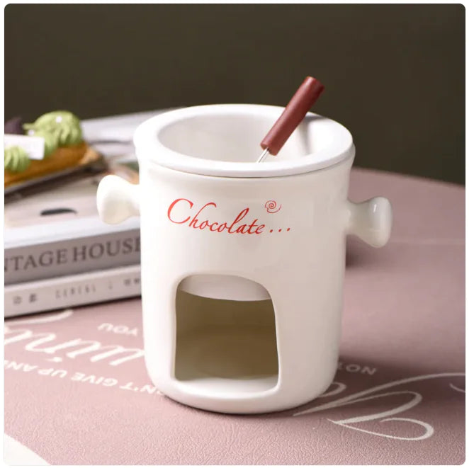 Mini Fondue Pot - Cheese & Dessert Melting Cup