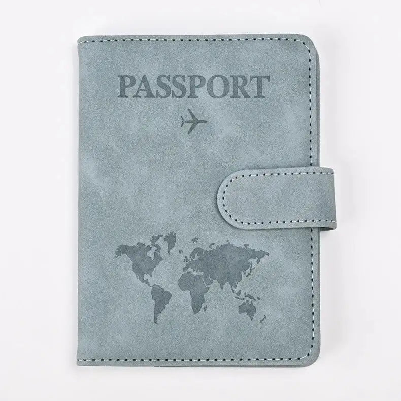 PU Leather Passport and Card Holder